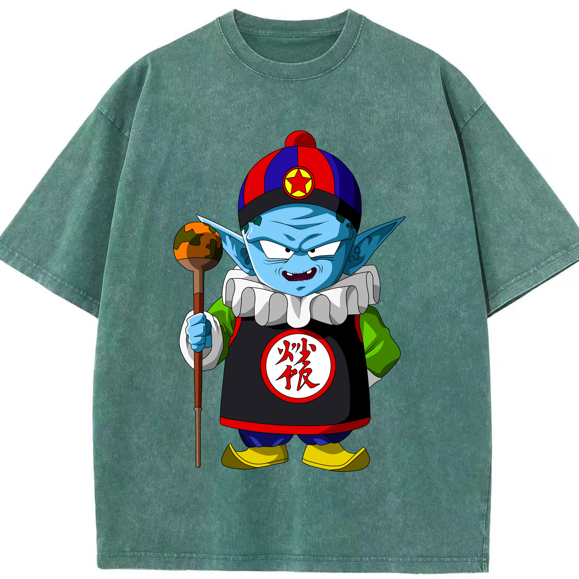 （画像用） ドラゴンボール DRAGON BALL 綿100% ヴィンテージ風 半袖Tシャツ（フロントプリント）